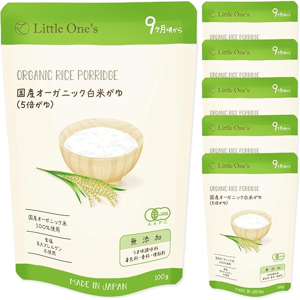 Amazon | リトルワンズ 無添加 離乳食 おじや 9ヶ月 6個セット [ 国産